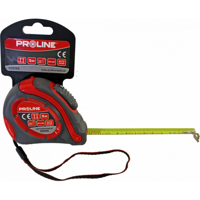 Proline Mērlente   5mx19mm Nylon AutoStop Proline