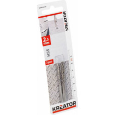 Kreator HSS urbis metālam Kreator 2.5x57 mm, 3 gab, KRT010104 - gab