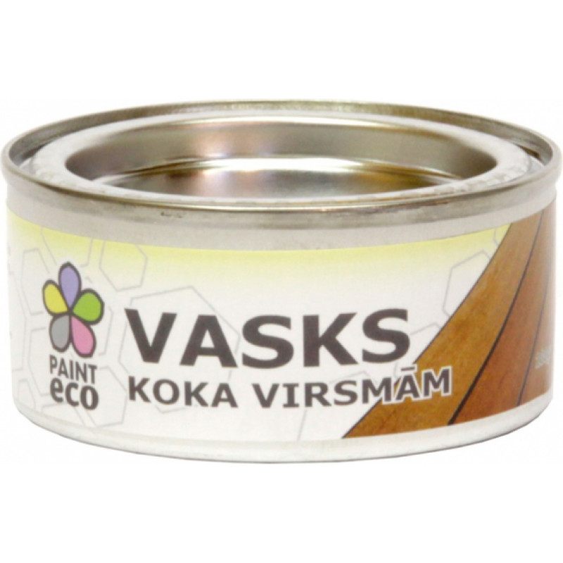 Paint Eco Vasks koka virsmām Paint Eco Bezkrāsains 0.1KG - gab