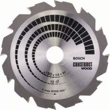 Bosch Zāģripa Bosch Construct Wood 190x30 mm - gab.