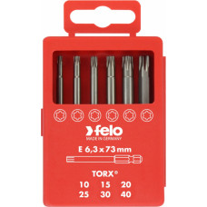 Felo Uzgaļu komplekts FELO Bit Box (TORX 73mm) 6 gab. - gab.