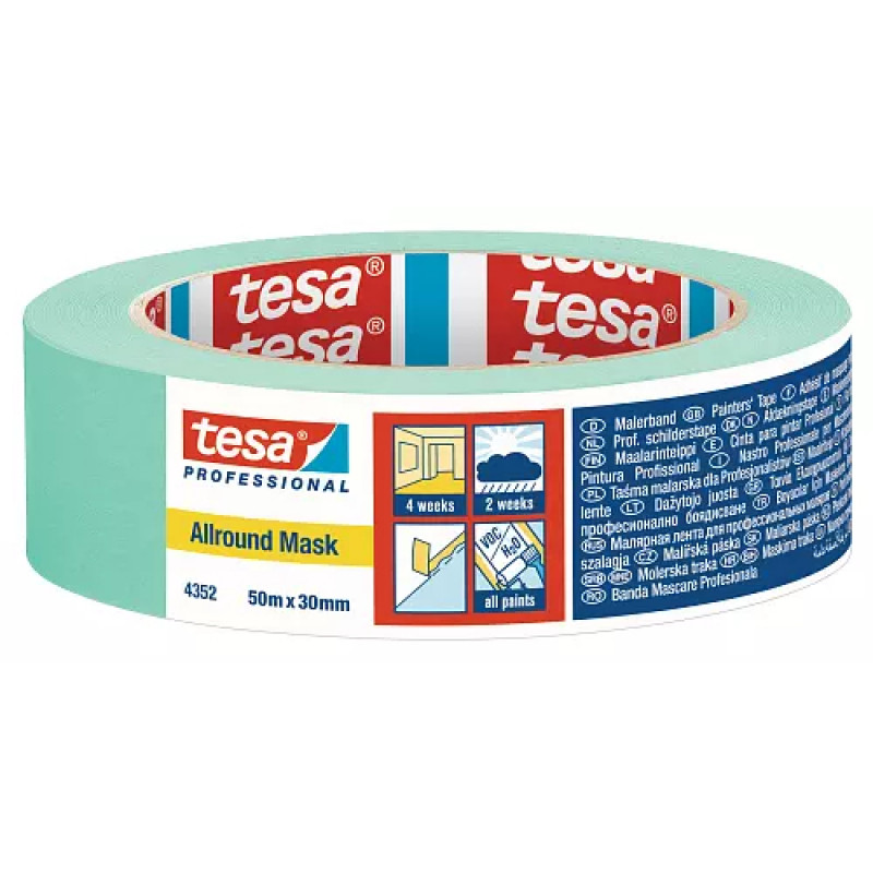 Tesa Krāsotāju lente TESA Professional 4352 Allaround Mask  50mx50mm - gab