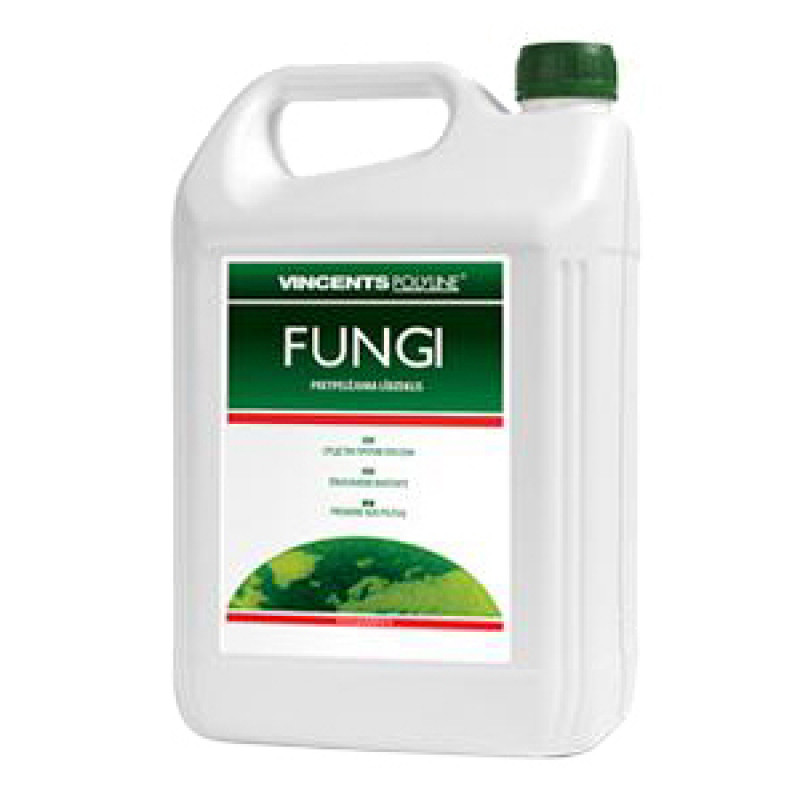 Vincents Polyline Antibakteriāls fungicīdu sastāvs Vincents Polyline FUNGI 10L - gab