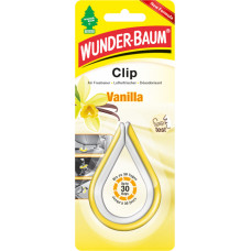 Wunderbaum Gaisa atsvaidzinātājs Wunder-Baum CLIP Vanilla - gab.