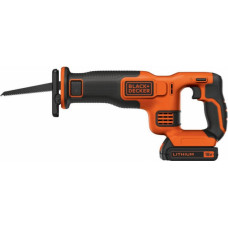 B&D Akumulatora zobenzāģis Black+Decker BDCR18 / 18V / 1,5 Ah - gab.