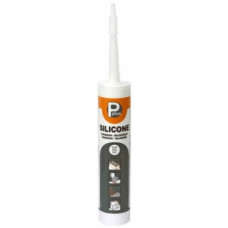 P-Plus Sanitārais silikons Silicone P-plus balts 50ml - gab.