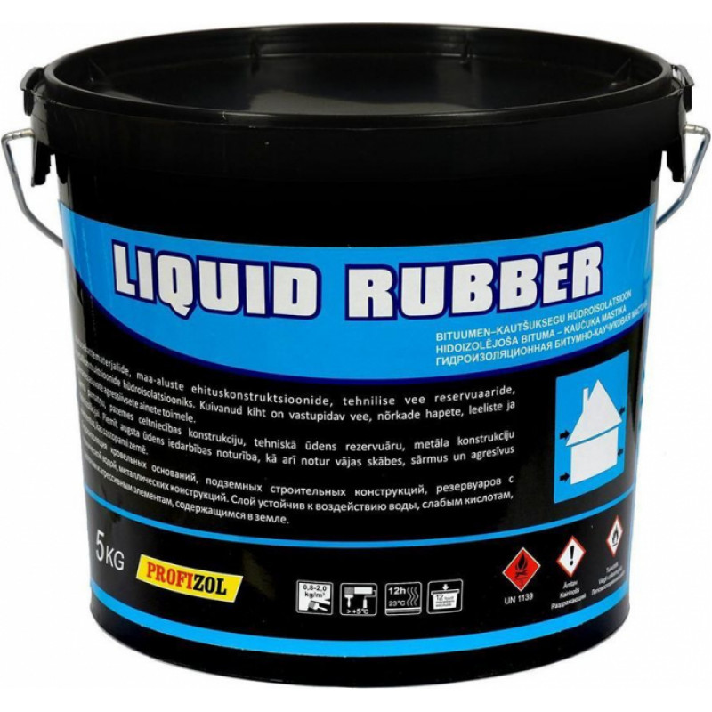 Profizol Bituma-kaučuka mastika PROFIZOL LIQUID RUBBER 19KG - gab