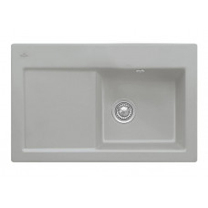 Villeroy & Boch virtuves izlietne Subway 45, viena bļoda ar plauktu, 780x510 mm, labā puse, fossil CP