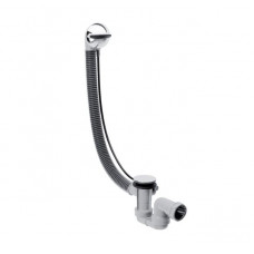 Hansgrohe vannas sifons Flexaplus, 70x40/50 mm, trose 520 mm, plastmasa, pelēks/hroms