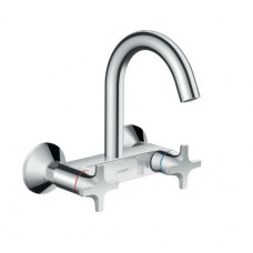 Hansgrohe virtuves izlietnes maisītājs Logis Classic, no sienas, hroms