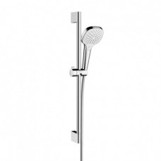 Hansgrohe rokas dušas komplekts Croma Select E Vario, 650 mm, 15 l/min, balta/hroms