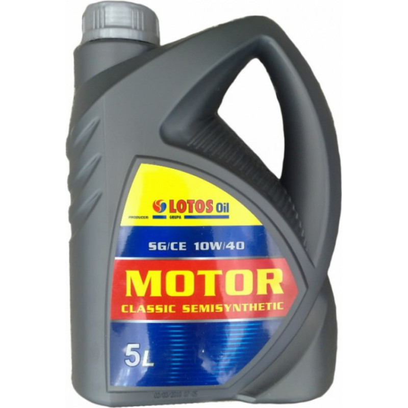 Lotos Oil Motoreļļa Motor Classic Semisyntetic 10W40 1L, Lotos Oil