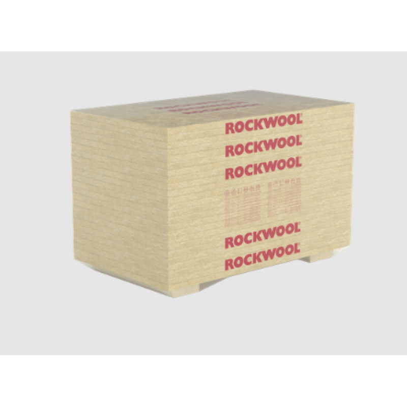 Rockwool Roofrock 50 Cietās akmens vates plāksnes jumtiem 40x1220x2020mm, palete 73.9m2