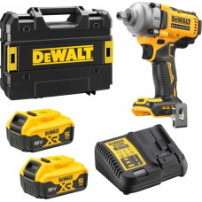 Dewalt Akumulatora trieciena uzgriežņu atslēga 18V XR, 1/2'' (+2x5.0Ah, lādētājs, koferis) DCF892P2T-QW