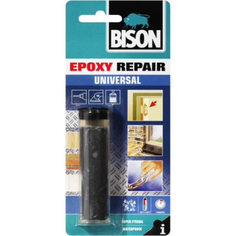 Bison Biosn epoksīda pildmasa Epoxy Repair Universal, 56g