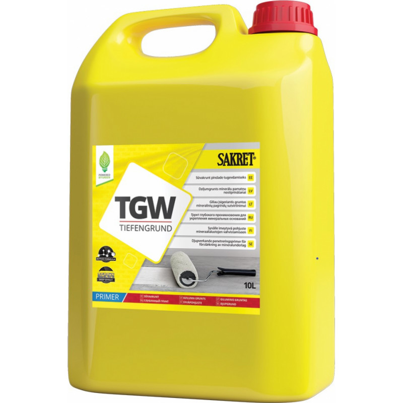 Sakret TGW dziļuma grunts, 10L