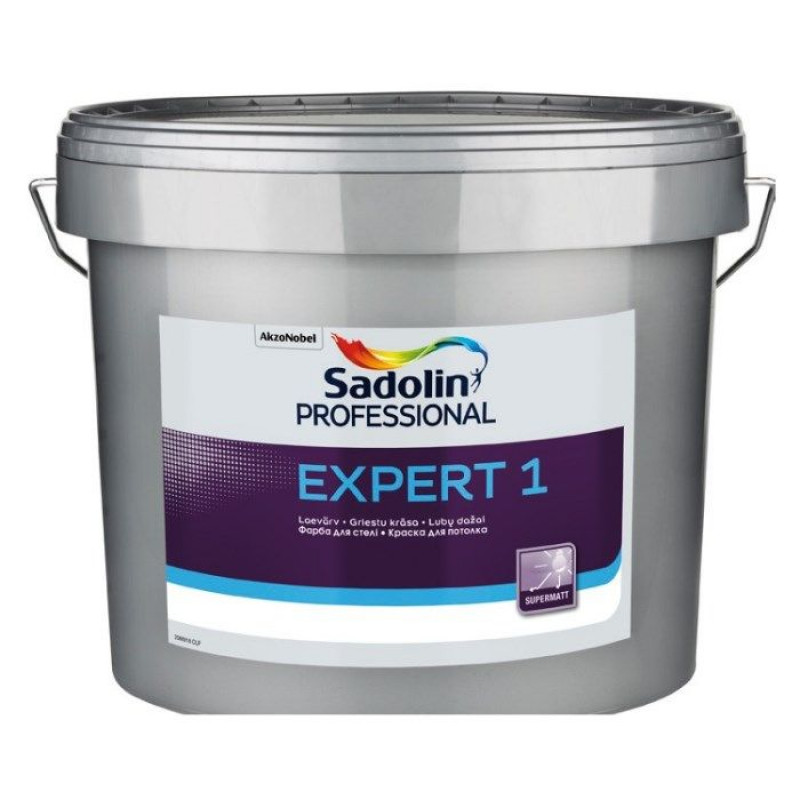 Sadolin Professional Sadolin Expert 1 BW Griestu krāsa, stipri matēta 2.5L