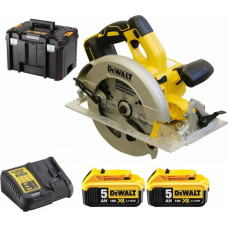 Dewalt Akumulatora ripzāģis 18V XR, BL, 184mm (+2x5.0Ah, lādētājs, koferis) DCS570P2-QW