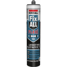 Soudal Fix ALL Flexi Hibrīda polimēru līme/hermētiķis, melns, 290ml