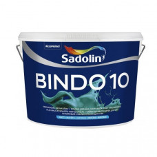 Sadolin Bindo 10 Noturīga pret mazgāšanu, matēta krāsa sienām BW 2.5L