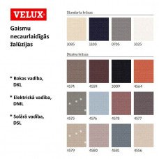 Velux Gaismu necaurlaidīgās žalūzijas DKL (dizaina). MK04 (piegādes laiks 2-3 nedēļas)