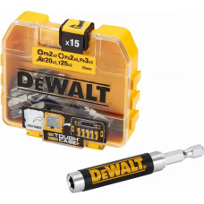 Dewalt Uzgaļu komplekts ar magnētisku uzgali, PH/PZ/TX 16gab