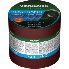 Vincents Polyline Roofband Bitumena blīvējoša lente Terra 15cm x 3m