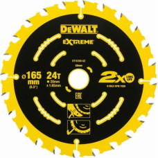 Dewalt Zāģripa EXTREME 165x20mm, 24T