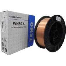 Changzhou Temo Welding Consumables Metināšanas stieple 0.8 mm G3Si1 5kg spole TEMO