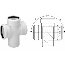 Magnaplast DB krustgabals 100x100x87° M - gab.