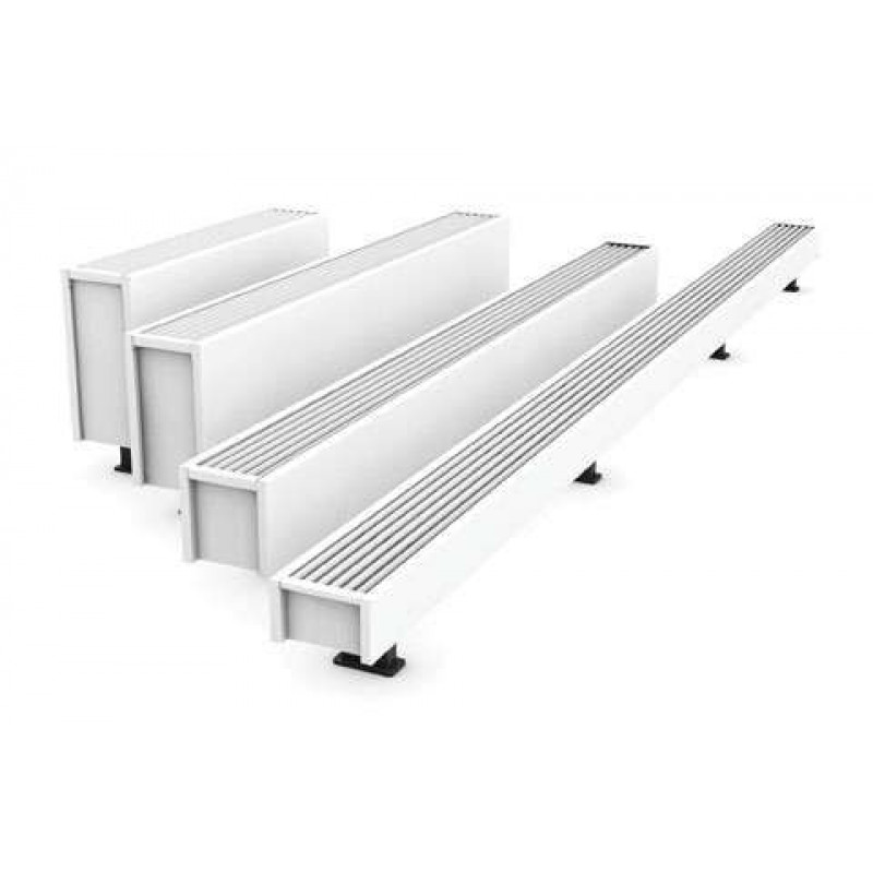 Jaga MINI konvektors 280x900x130mm Balts (RAL 9016) - gab.