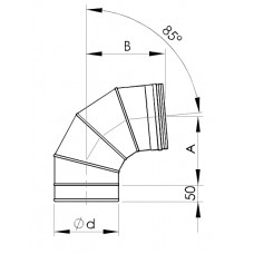 Almeva Līkums 85° EW/130 - gab.