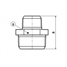 Livarna Titan Vītņu redukcijas dubultnipelis 11/2x1