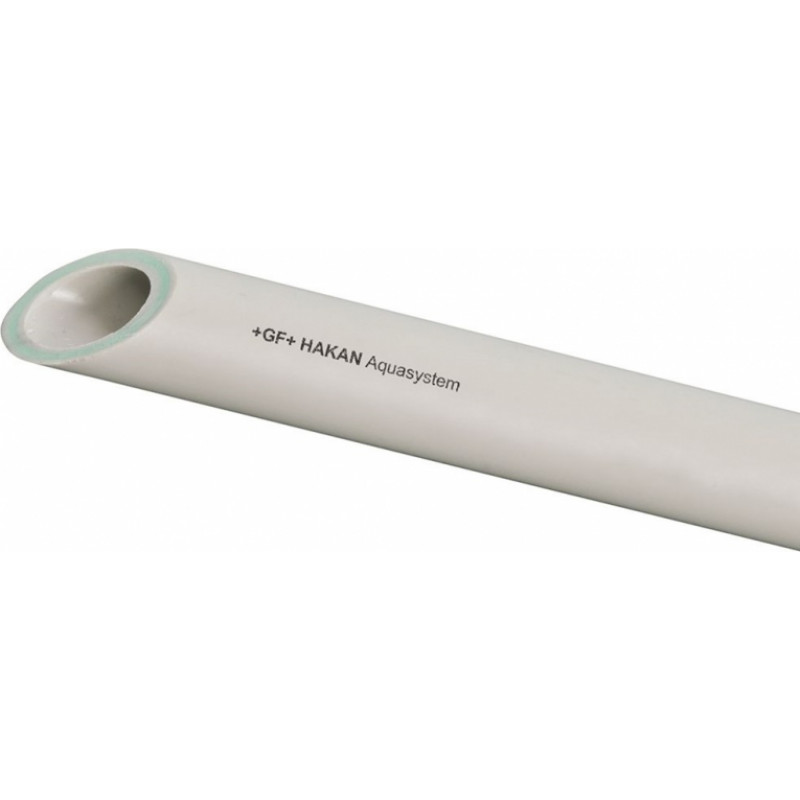 Kan-Therm PPR caurule ar šķiedru D32x4.4mm PN20, pelēka - m