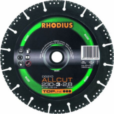 Rhodius Dimanta griešanas diski DG210 Allcut 350x3.0x3.1x25.40 - gab.