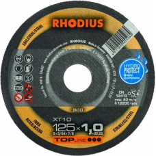 Rhodius Plāni griešanas diski XT10 125x1.0x22.23 - gab.