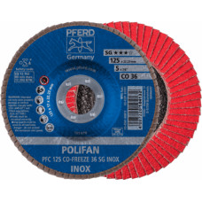 Pferd Slīpēšanas disks PFERD PFC125 CO-FREEZE SG INOX 36