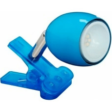 Besk Galda lampa 1.6W LED ar klipsi zila