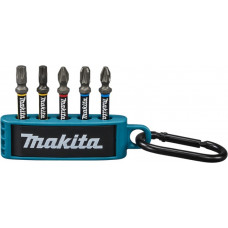 Makita Accessories 5 daļu skrūvēšanas uzgaļu komplekts MAKITA Impact Premier Torsion