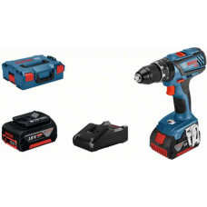 Bosch Akumulatora triecienurbjmašīna-skrūvgriezis Bosch GSB 18V-28 Professional 2 x 4.0 Ah, GAL 18V-40, L-Boxx - gab