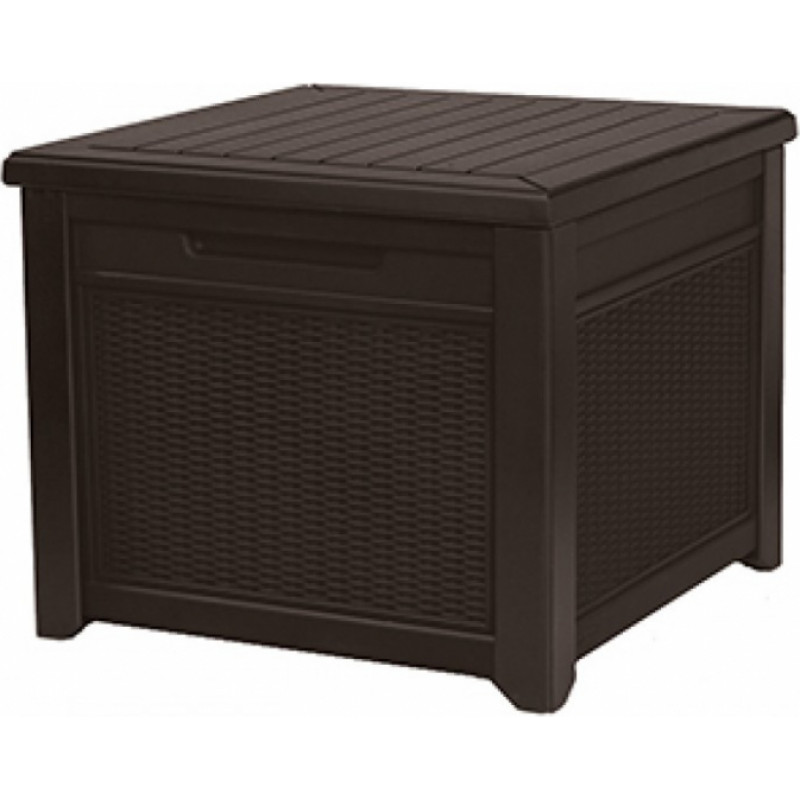 Keter Uzglabāšanas kaste Keter Cube Rattan Storage Box 208L brūna - gab.