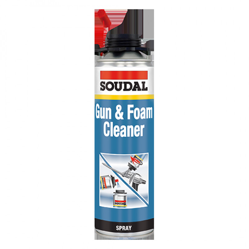 Soudal Putu attīrītājs Soudal Gun Foam Cleaner 500 ml - gab