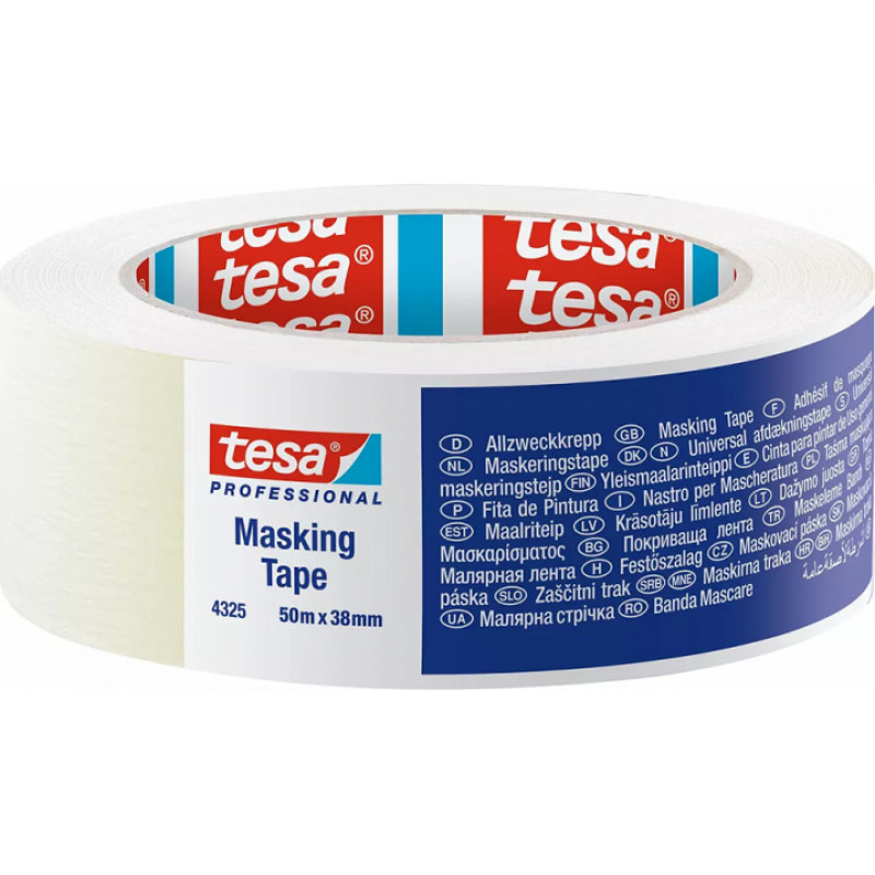 Tesa Krāsotāju lente TESA Professional 4325 Masking Tape 50mx38mm - gab