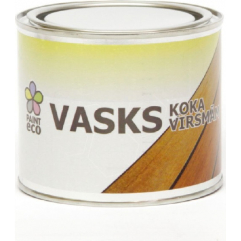 Paint Eco Vasks koka virsmām Paint Eco Bezkrāsains, 0.48KG - gab