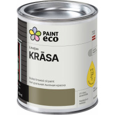 Paint Eco Lineļļas pernicas krāsa Paint Eco Olīve 0.75L - gab