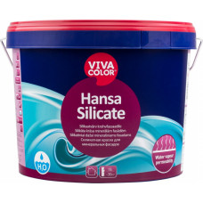 Vivacolor Silikāta krāsa minerālām fasādēm Vivacolor Hansa Silicate SC-bāze (Tonējamā krāsa) 9L - gab