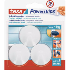 Tesa Āķi Tesa Powerstrips mini, balti, apaļi, 3 gab - gab