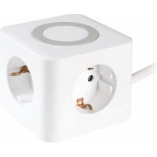 Vivanco Pagarinātājs Vivanco Power Cube 3-vietīgs USB-A/C 1.4m, 39619 - gab