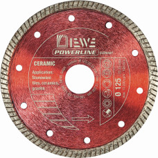 Diewe Dimanta ripa DIEWE P-LINE CERAMIC, D125/22.23 mm - gab