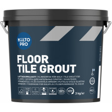 Kiilto Grīdas flīžu šuvotājs Kiilto Pro Floor Tile grout, 241 videji pelēks, 3kg - gab